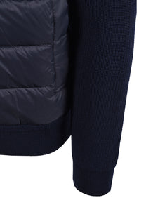 BELSTAFF COMPOUND CARDIGAN JACKET DARK INK Belstaff Michael Stewart Menswear  Jackets
