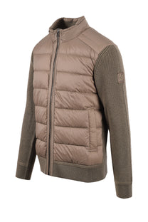 BELSTAFF COMPOUND CARDIGAN JACKET KHAKI GREEN Belstaff Michael Stewart Menswear  Jackets