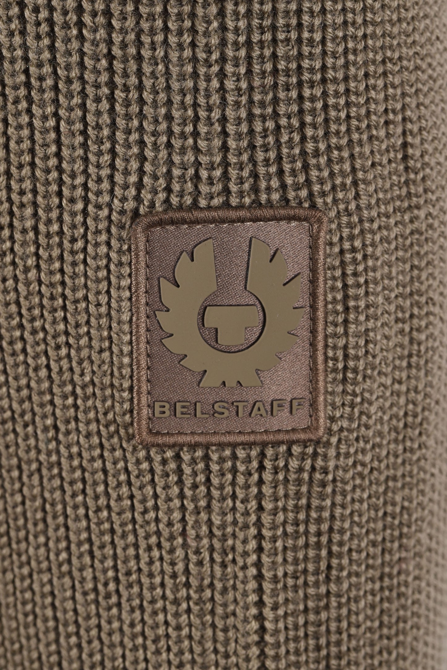 BELSTAFF COMPOUND CARDIGAN JACKET KHAKI GREEN Belstaff Michael Stewart Menswear  Jackets