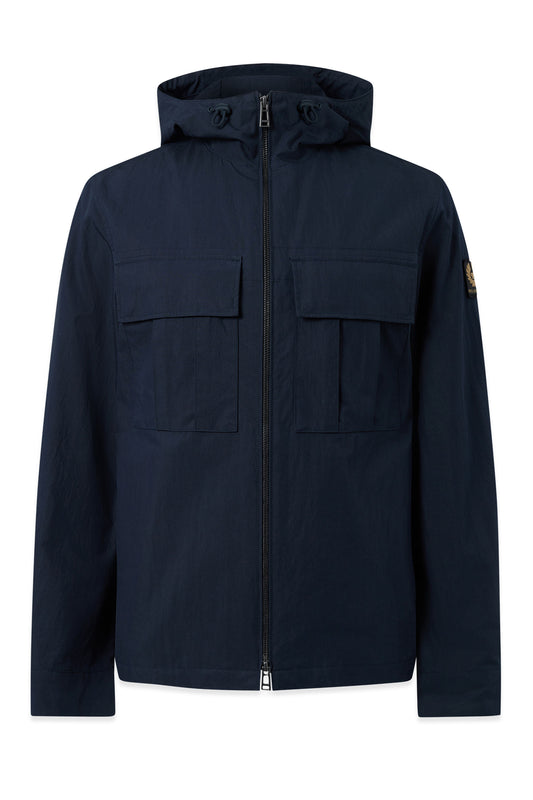 BELSTAFF CONTAINER OVERSHIRT DARK INK Belstaff Michael Stewart Menswear  Shirts