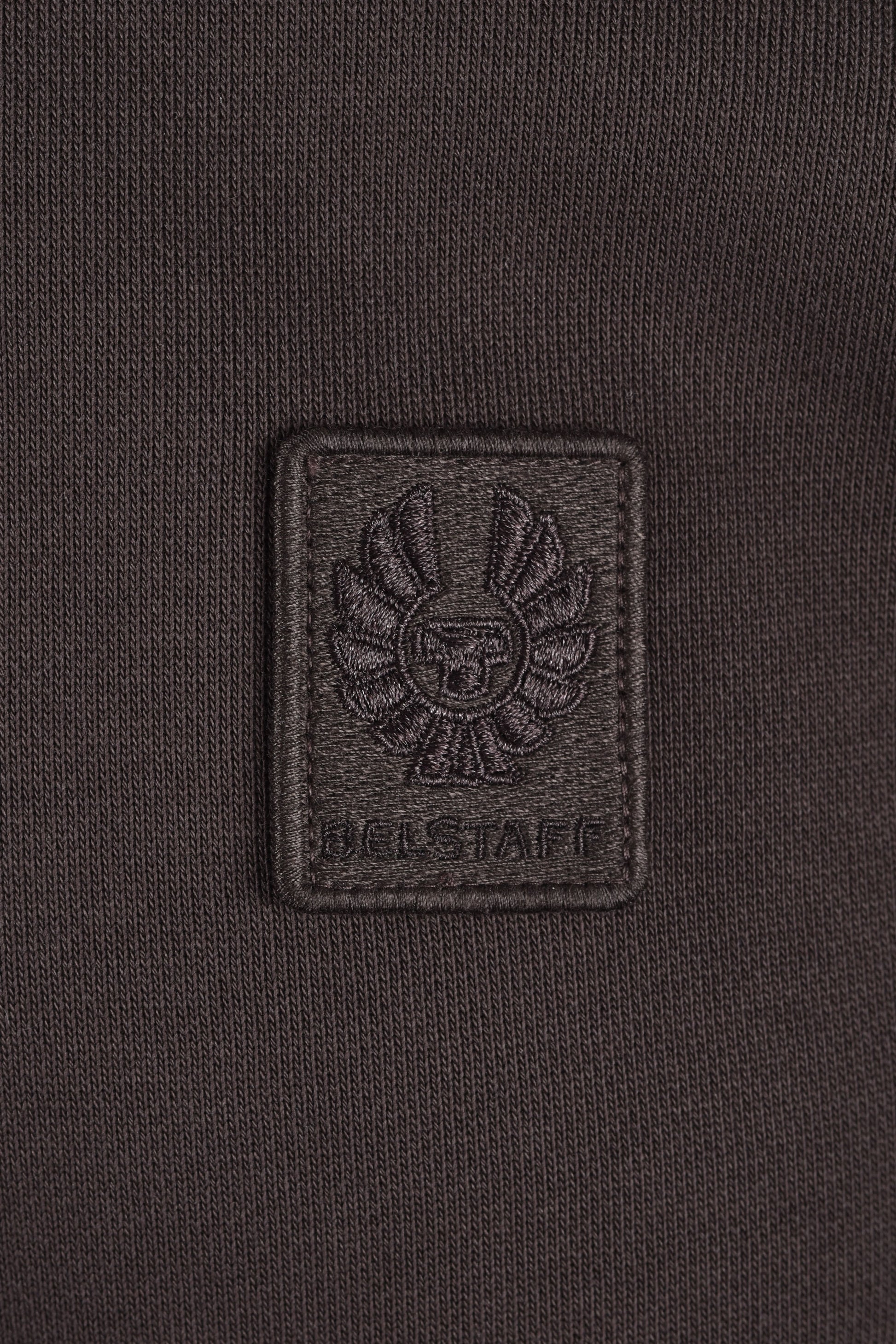 BELSTAFF CURATOR HALF ZIP ARMY GREEN Belstaff Michael Stewart Menswear