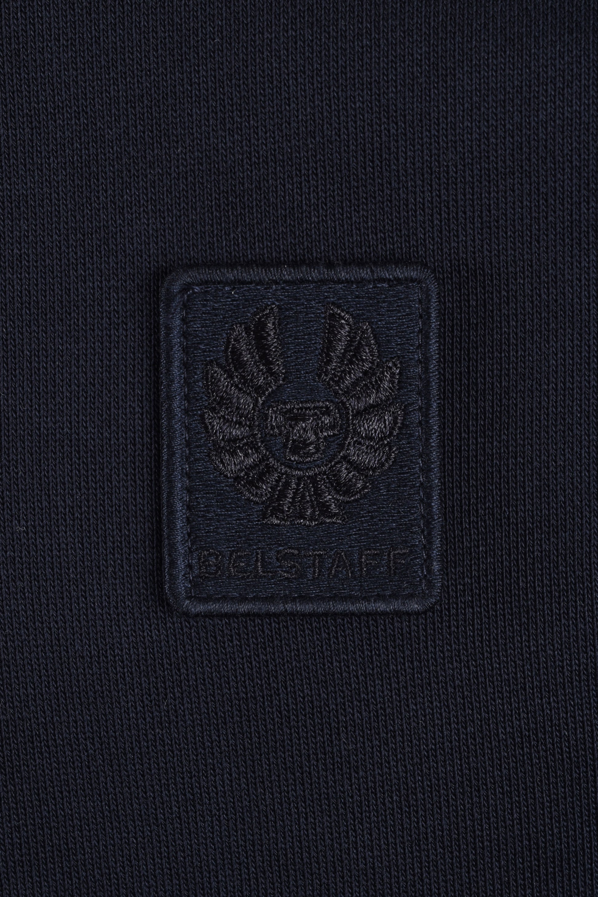 BELSTAFF CURATOR HALF ZIP DARK INK Belstaff Michael Stewart Menswear
