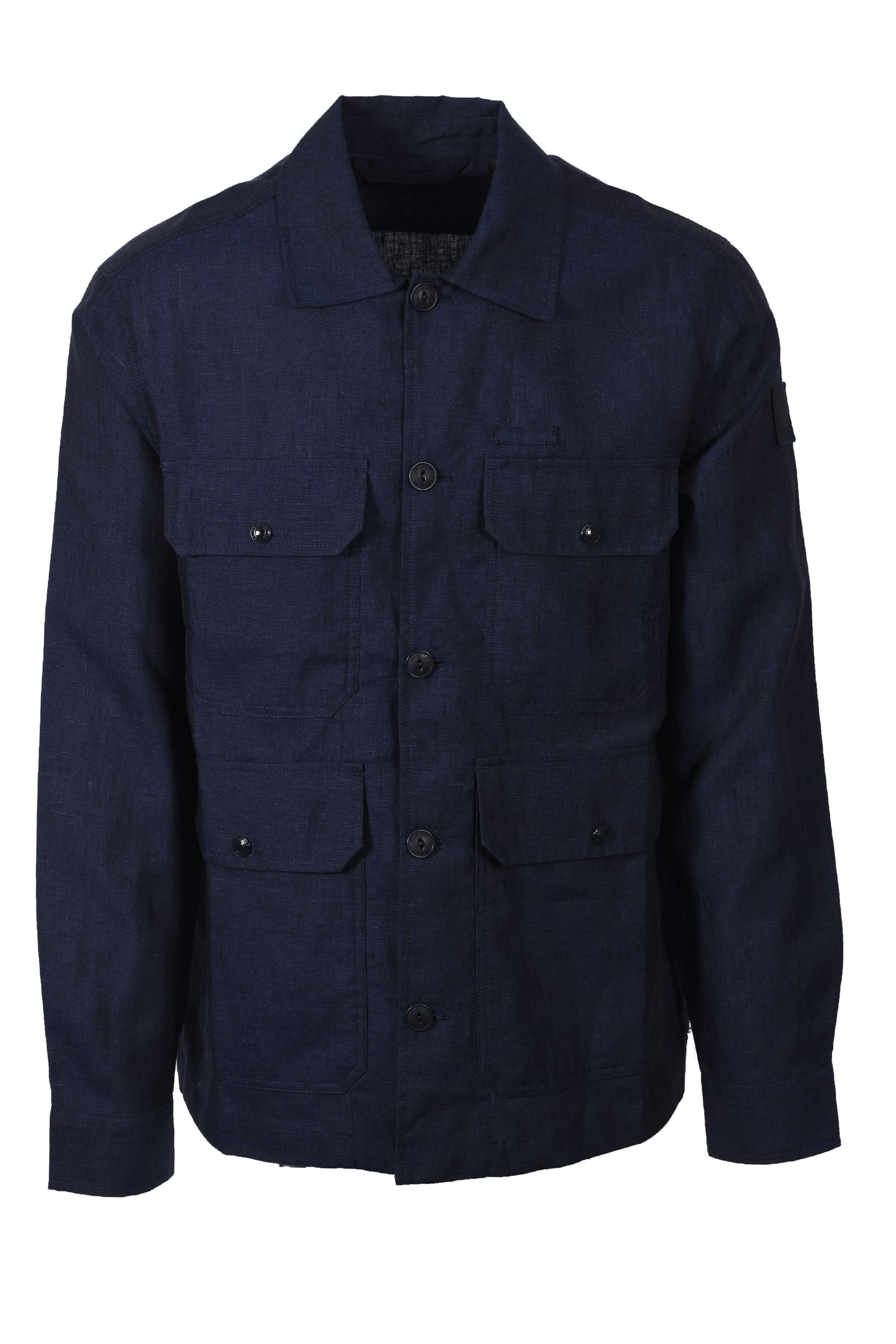 BELSTAFF FORGE LINEN JACKET DARK INK