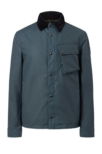 BELSTAFF GROUND JACKET PETROL BLUE