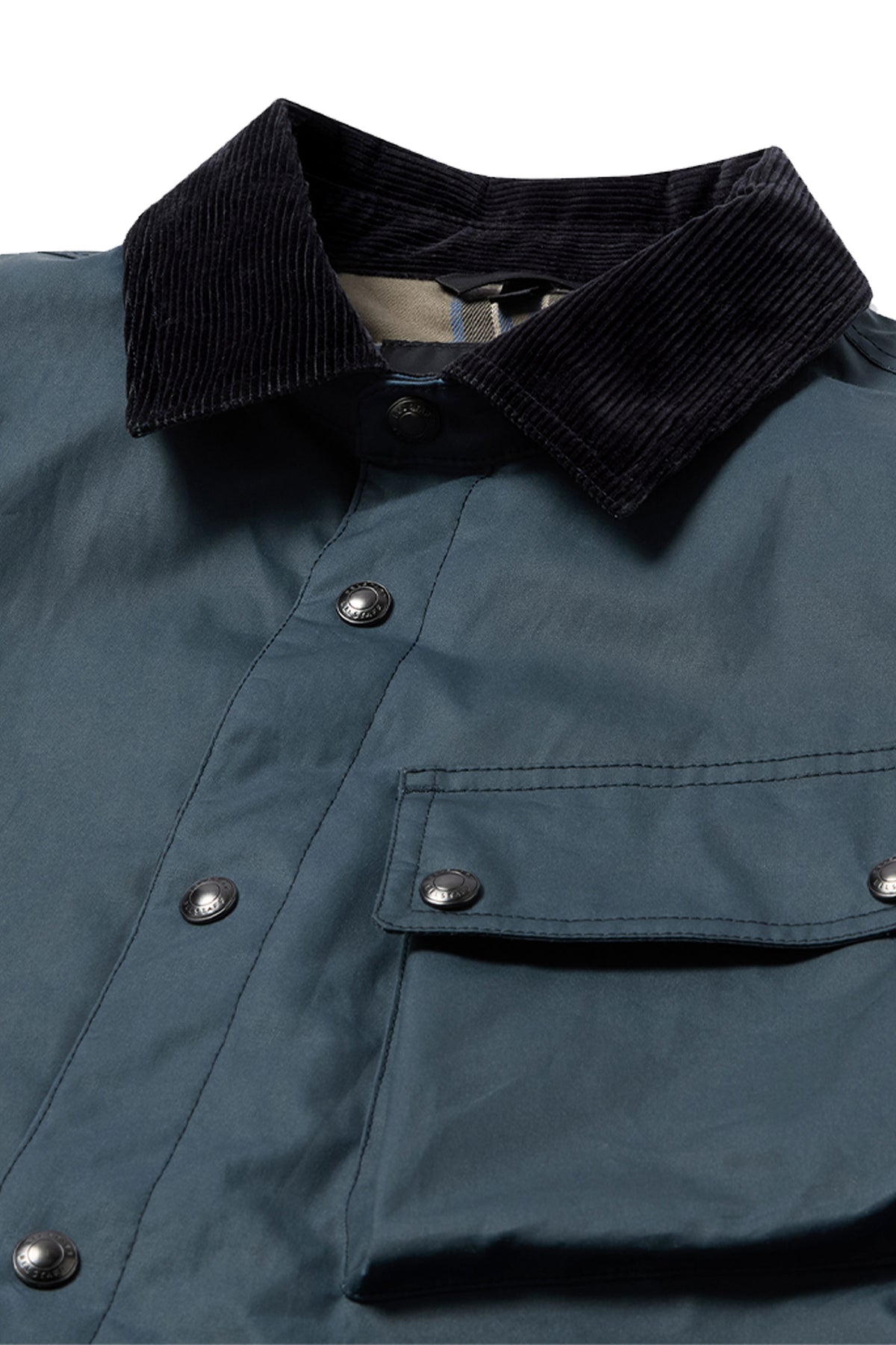 BELSTAFF GROUND JACKET PETROL BLUE