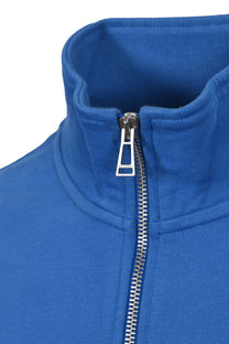 BELSTAFF HALF ZIP SWEATSHIRT MARINE BLUE Belstaff