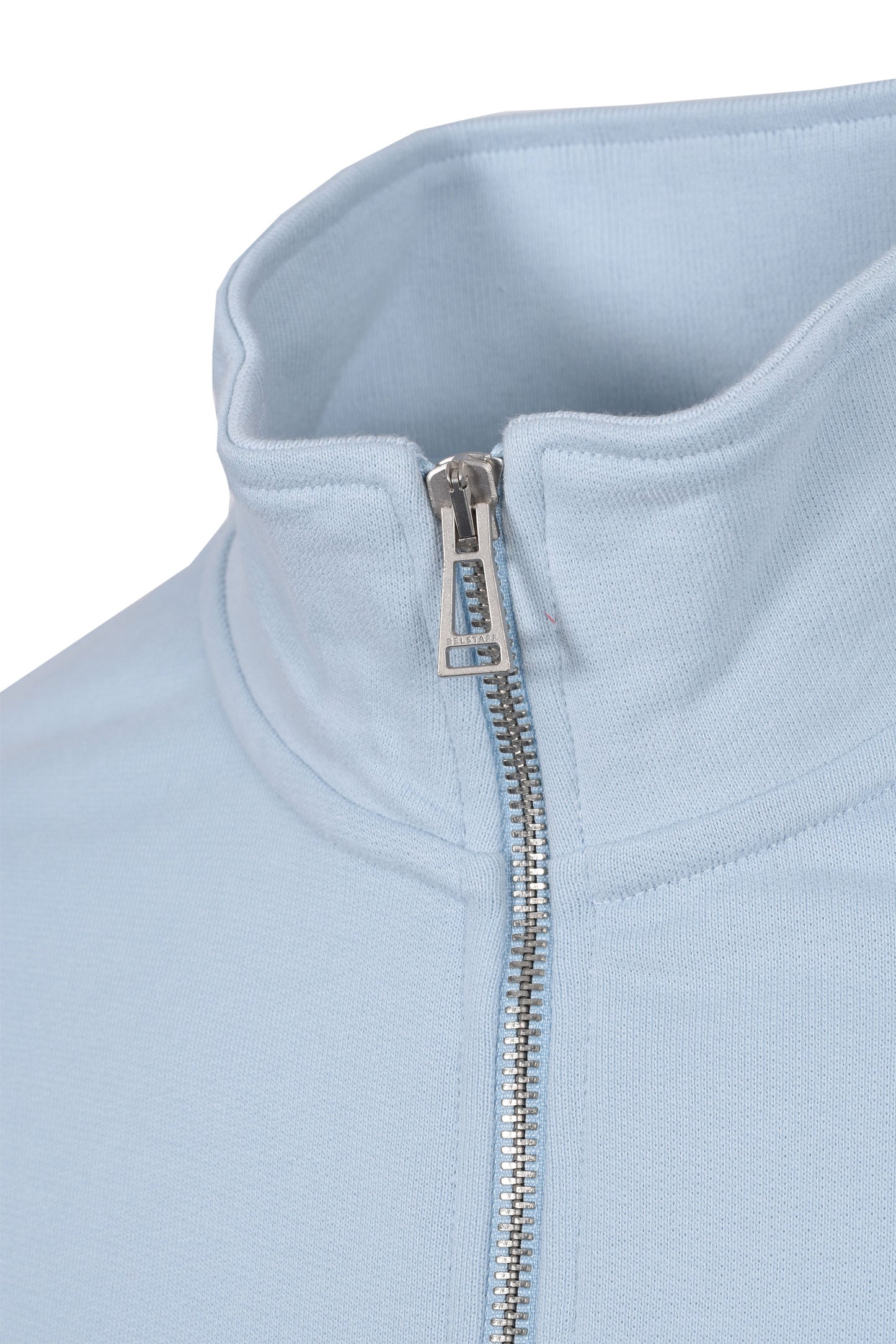 BELSTAFF HALF ZIP SWEATSHIRT SKY BLUE