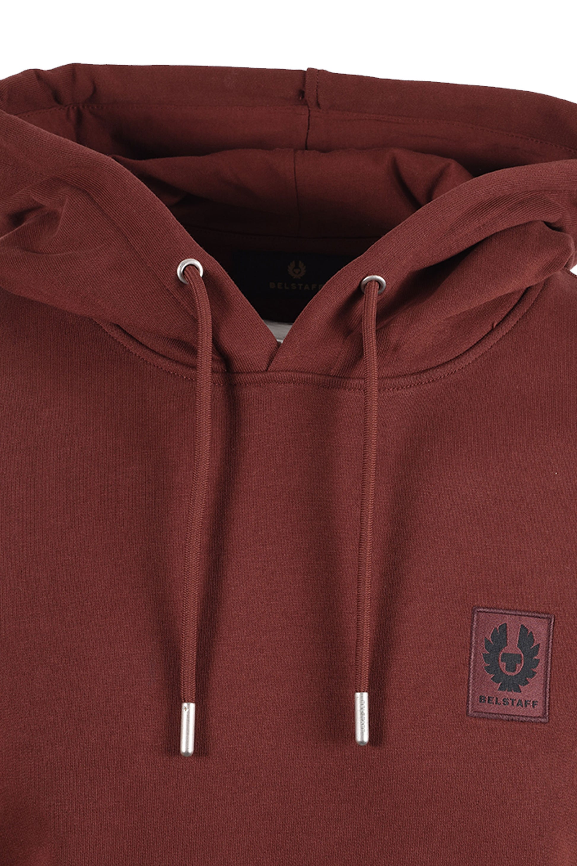 BELSTAFF HOODIE OXBLOOD Belstaff Michael Stewart Menswear  Sweatshirts & Hoodies