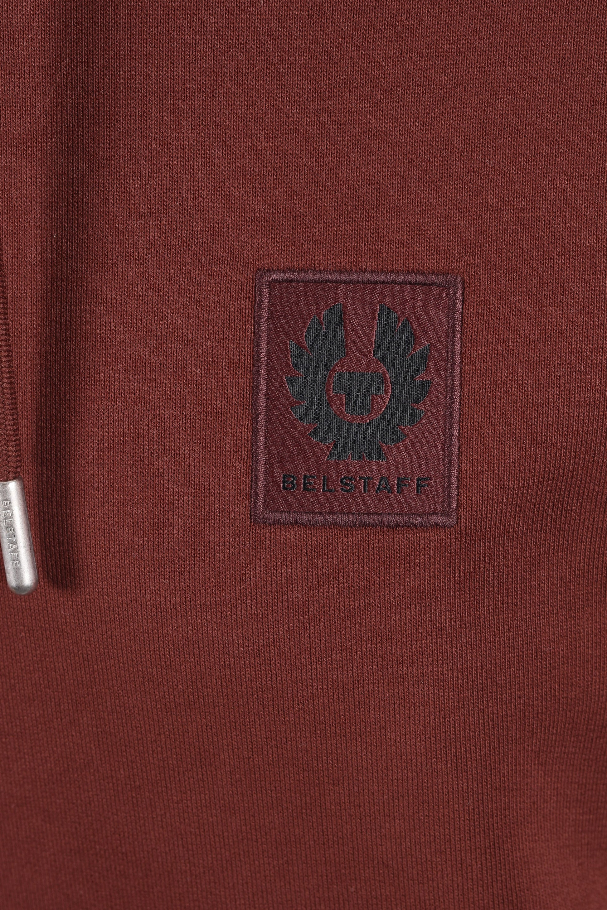 BELSTAFF HOODIE OXBLOOD Belstaff Michael Stewart Menswear  Sweatshirts & Hoodies