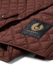 BELSTAFF ICON GILET OXBLOOD Belstaff Michael Stewart Menswear  Jackets
