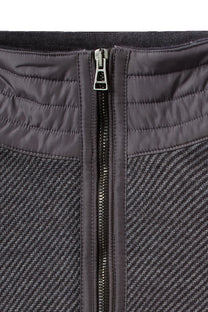 BELSTAFF KILMINGTON HALF ZIP KNITWEAR CHARCOAL Belstaff