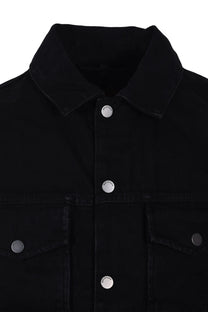 BELSTAFF PISTON TRUCKER JACKET WASHED BLACK Belstaff