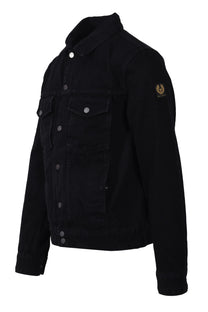 BELSTAFF PISTON TRUCKER JACKET WASHED BLACK Belstaff
