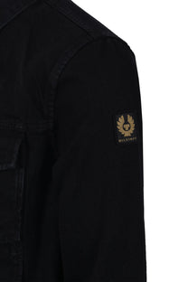 BELSTAFF PISTON TRUCKER JACKET WASHED BLACK Belstaff