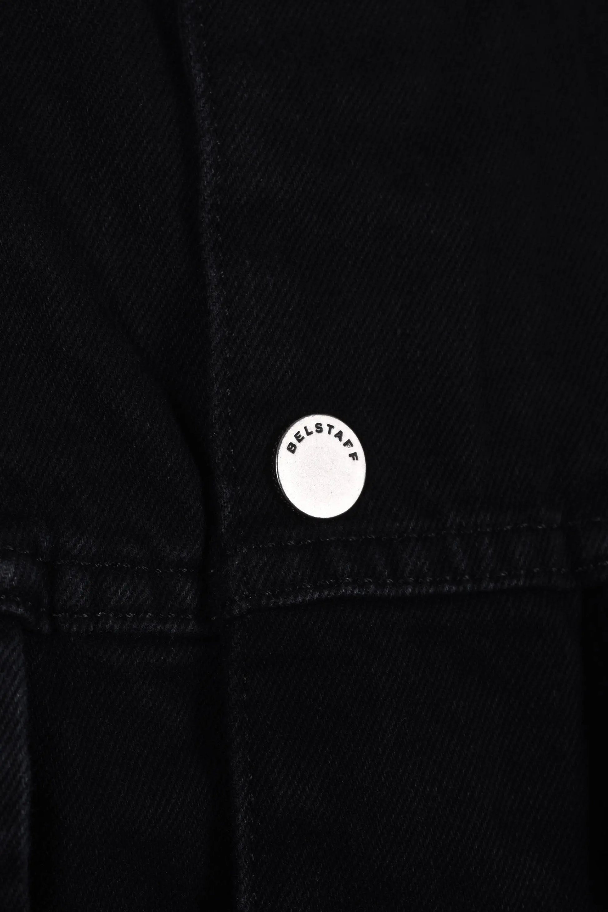 BELSTAFF PISTON TRUCKER JACKET WASHED BLACK Belstaff