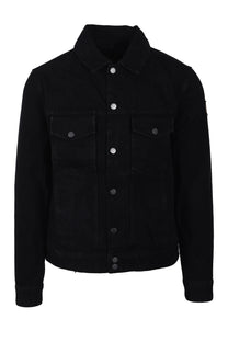 BELSTAFF PISTON TRUCKER JACKET WASHED BLACK Belstaff