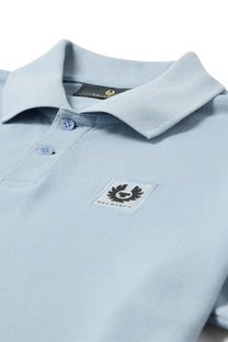 BELSTAFF POLO MIST BLUE Belstaff Michael Stewart Menswear  Polo Shirts