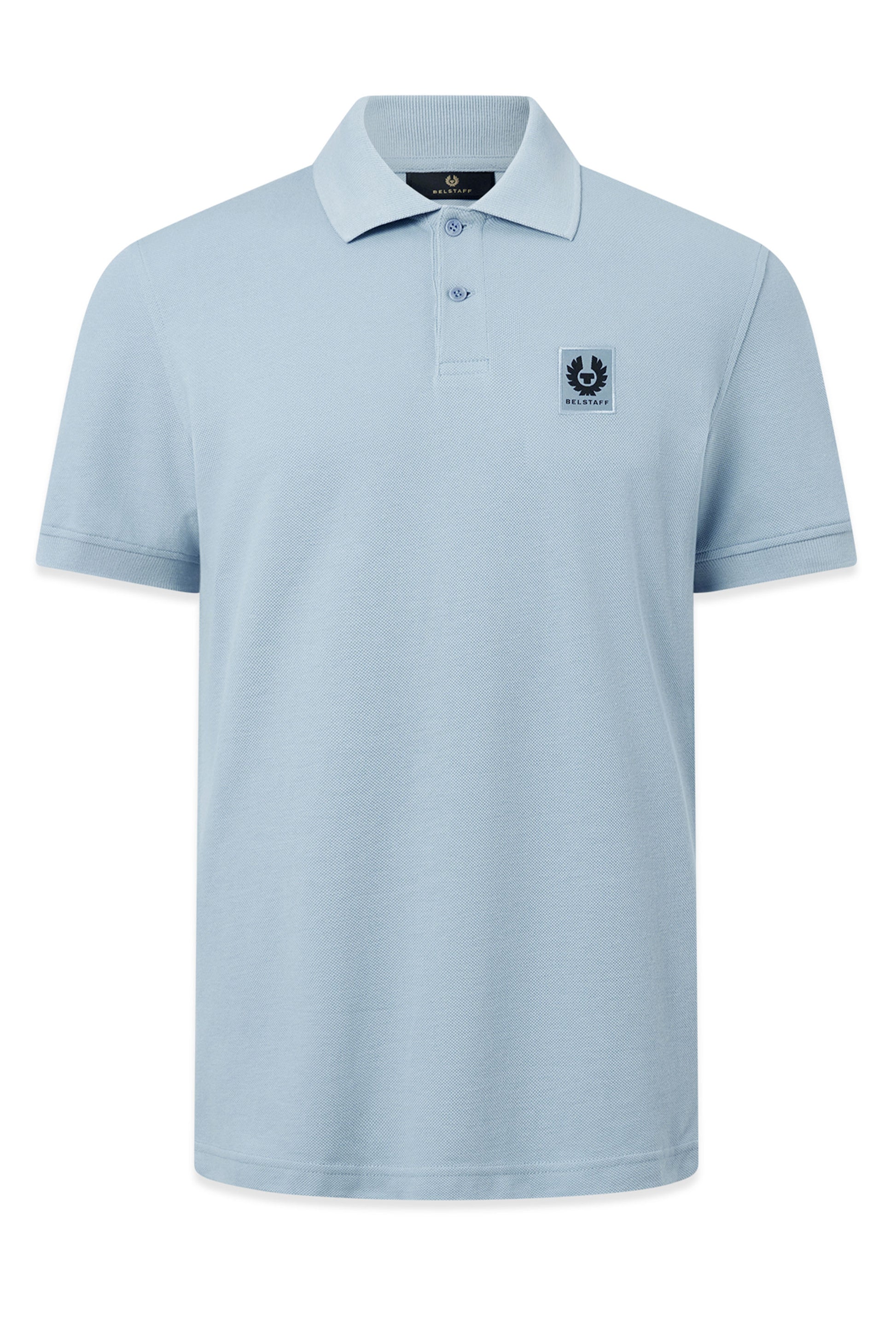 BELSTAFF POLO MIST BLUE Belstaff Michael Stewart Menswear  Polo Shirts