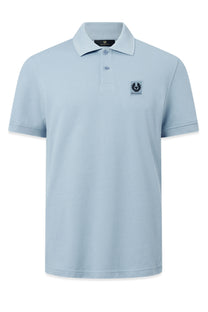 BELSTAFF POLO MIST BLUE Belstaff Michael Stewart Menswear  Polo Shirts