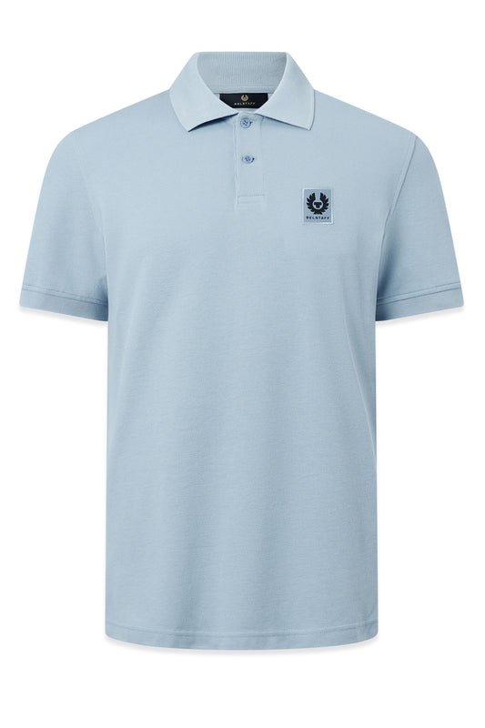 BELSTAFF POLO MIST BLUE Belstaff Michael Stewart Menswear  Polo Shirts