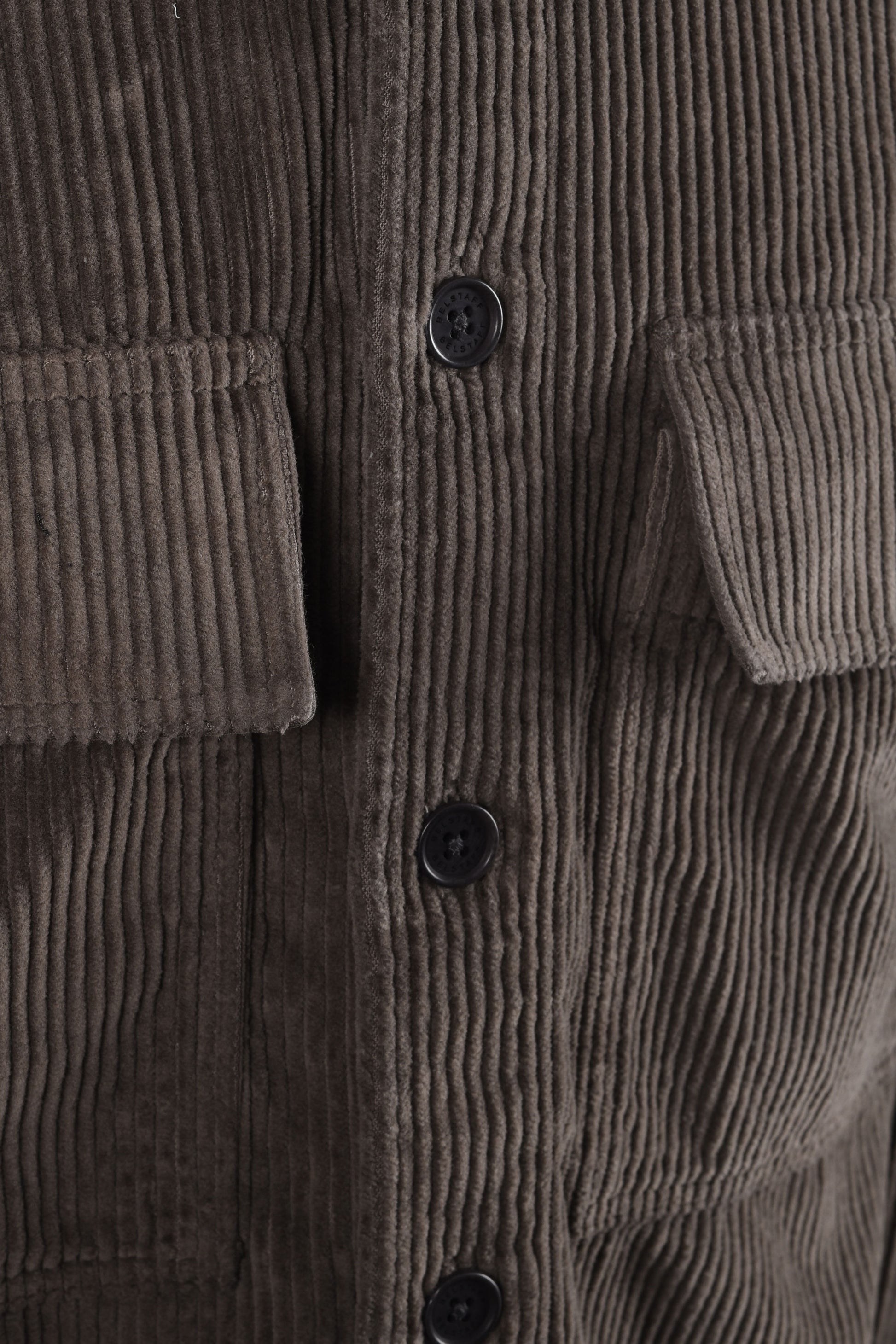 BELSTAFF RAVINE CORDUROY SHIRT ARMY GREEN Belstaff Michael Stewart Menswear
