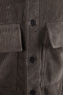 BELSTAFF RAVINE CORDUROY SHIRT ARMY GREEN Belstaff Michael Stewart Menswear