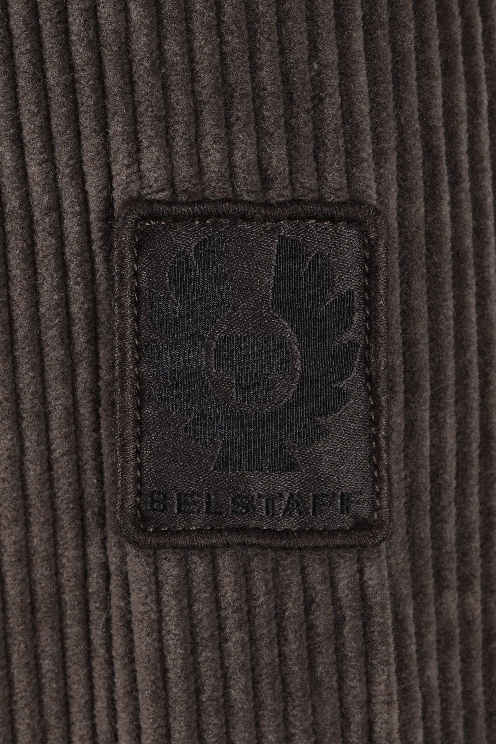 BELSTAFF RAVINE CORDUROY SHIRT ARMY GREEN Belstaff Michael Stewart Menswear