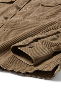 BELSTAFF RAVINE COTTON CORDUROY SHIRT DUSTY TAUPE Belstaff Michael Stewart Menswear  Shirts