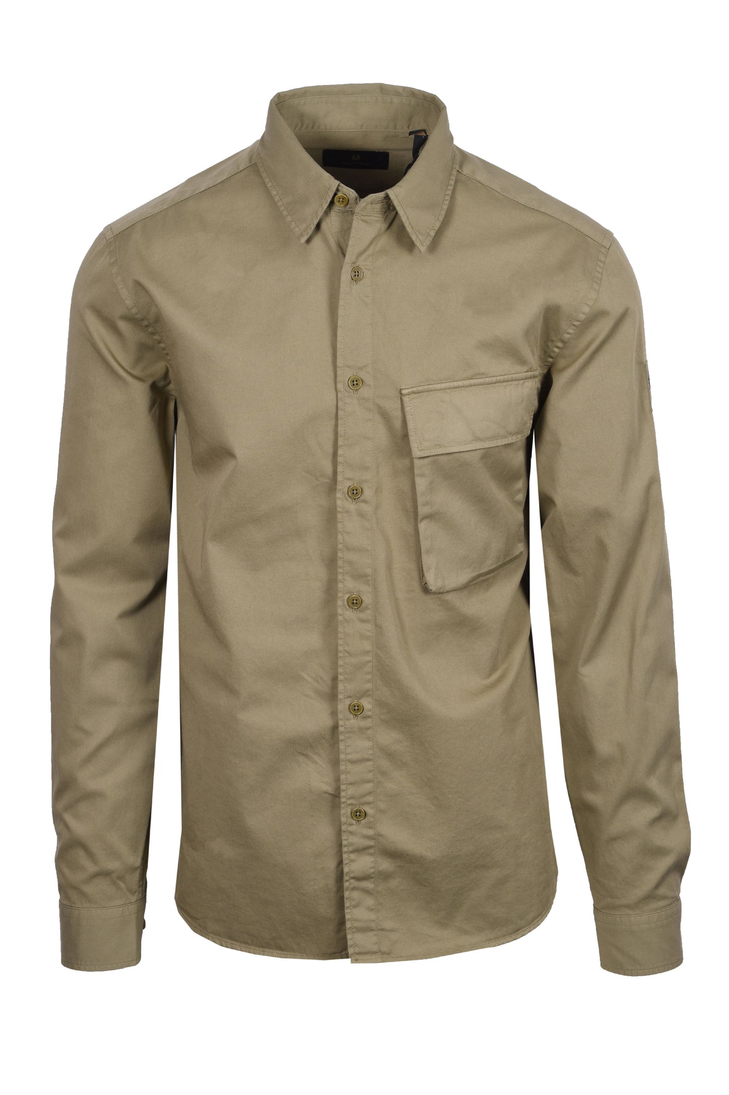 BELSTAFF SCALE LONG SLEEVED SHIRT FATIGUE GREEN