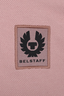 BELSTAFF SHORT SLEEVE POLO SHIRT DUSK PINK Belstaff