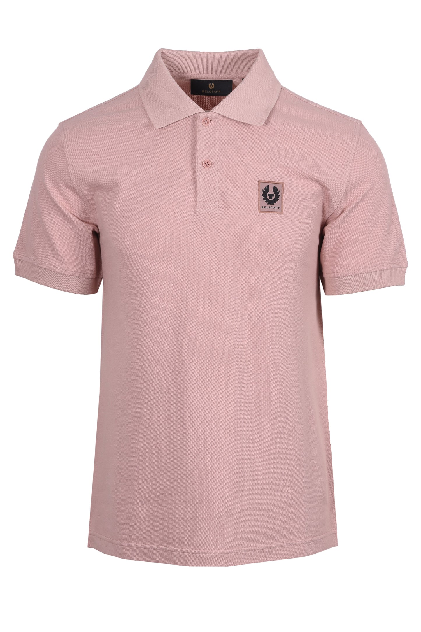BELSTAFF SHORT SLEEVE POLO SHIRT DUSK PINK