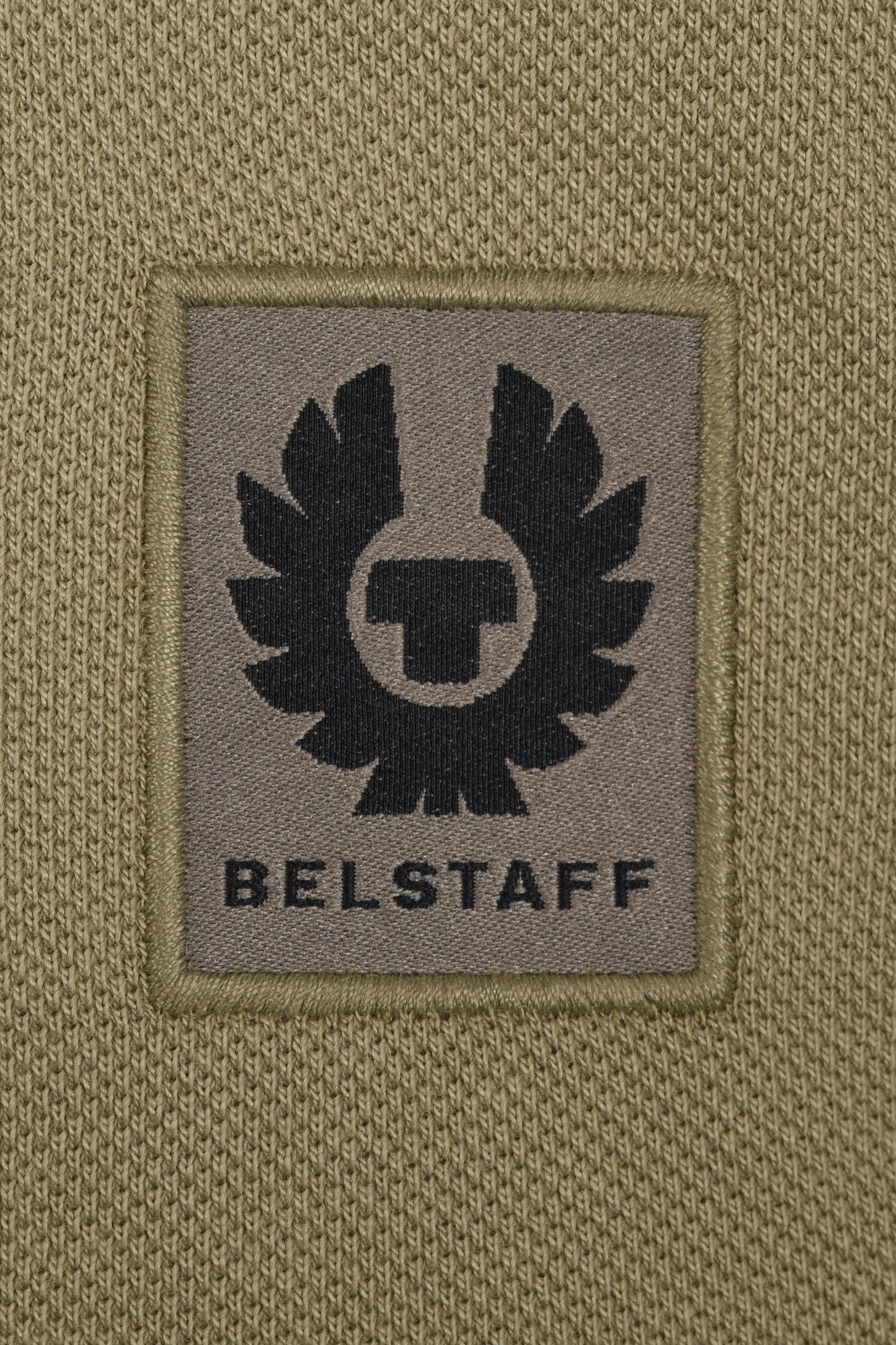 BELSTAFF SHORT SLEEVE POLO SHIRT FATIGUE GREEN