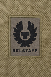 BELSTAFF SHORT SLEEVE POLO SHIRT FATIGUE GREEN Belstaff