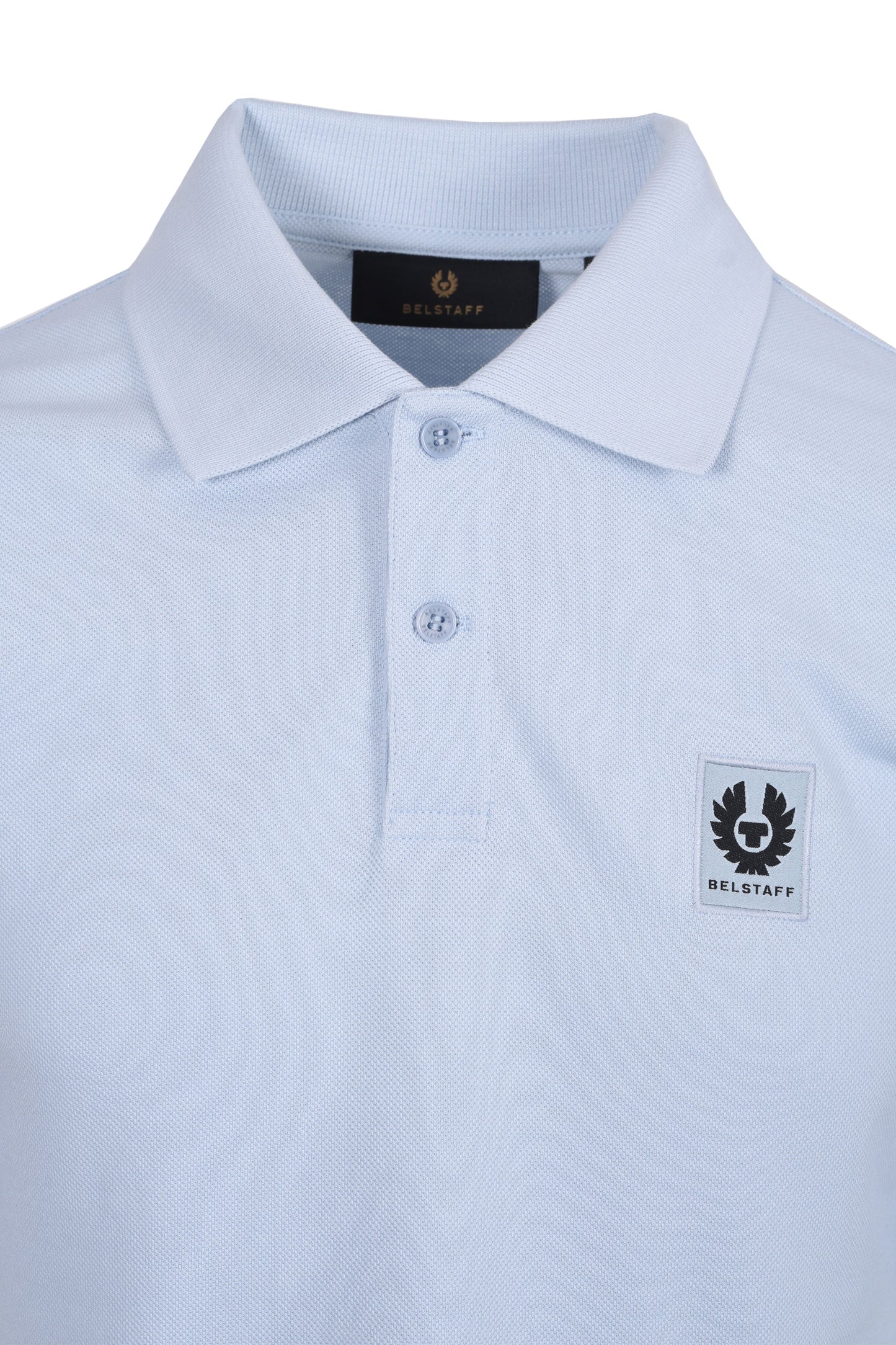 BELSTAFF SHORT SLEEVE POLO SHIRT SKY BLUE