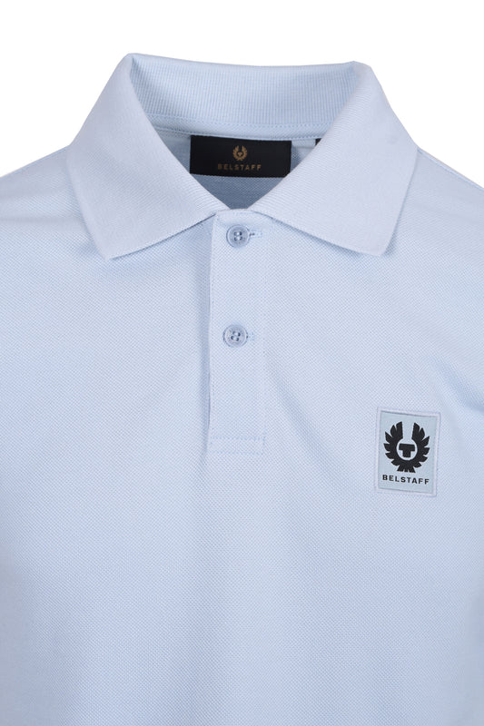 BELSTAFF SHORT SLEEVE POLO SHIRT SKY BLUE