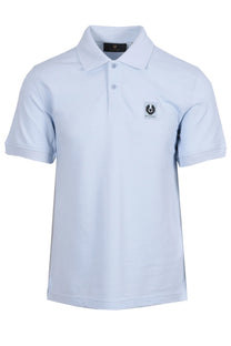 BELSTAFF SHORT SLEEVE POLO SHIRT SKY BLUE Belstaff