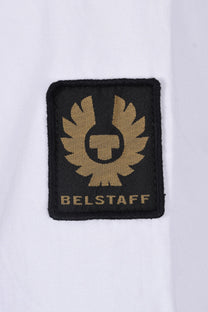 BELSTAFF SHORT SLEEVE SCALE SHIRT WHITE Belstaff