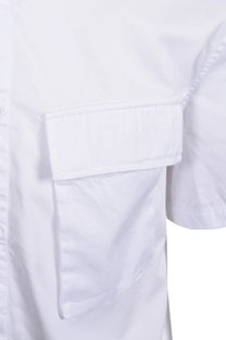 BELSTAFF SHORT SLEEVE SCALE SHIRT WHITE Belstaff