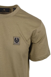 BELSTAFF SHORT SLEEVED T-SHIRT FATIGUE GREEN Belstaff