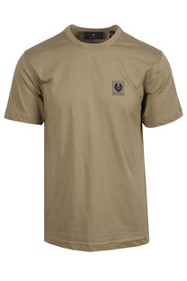 BELSTAFF SHORT SLEEVED T-SHIRT FATIGUE GREEN Belstaff