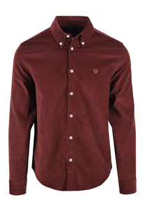 BELSTAFF CORDUROY STREET SHIRT OXBLOOD Belstaff Michael Stewart Menswear  Shirts