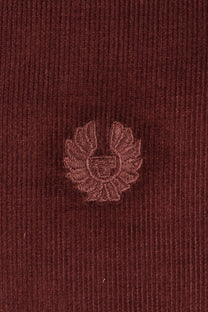 BELSTAFF CORDUROY STREET SHIRT OXBLOOD Belstaff Michael Stewart Menswear  Shirts