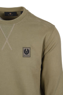 BELSTAFF SWEATSHIRT FATIGUE GREEN Belstaff