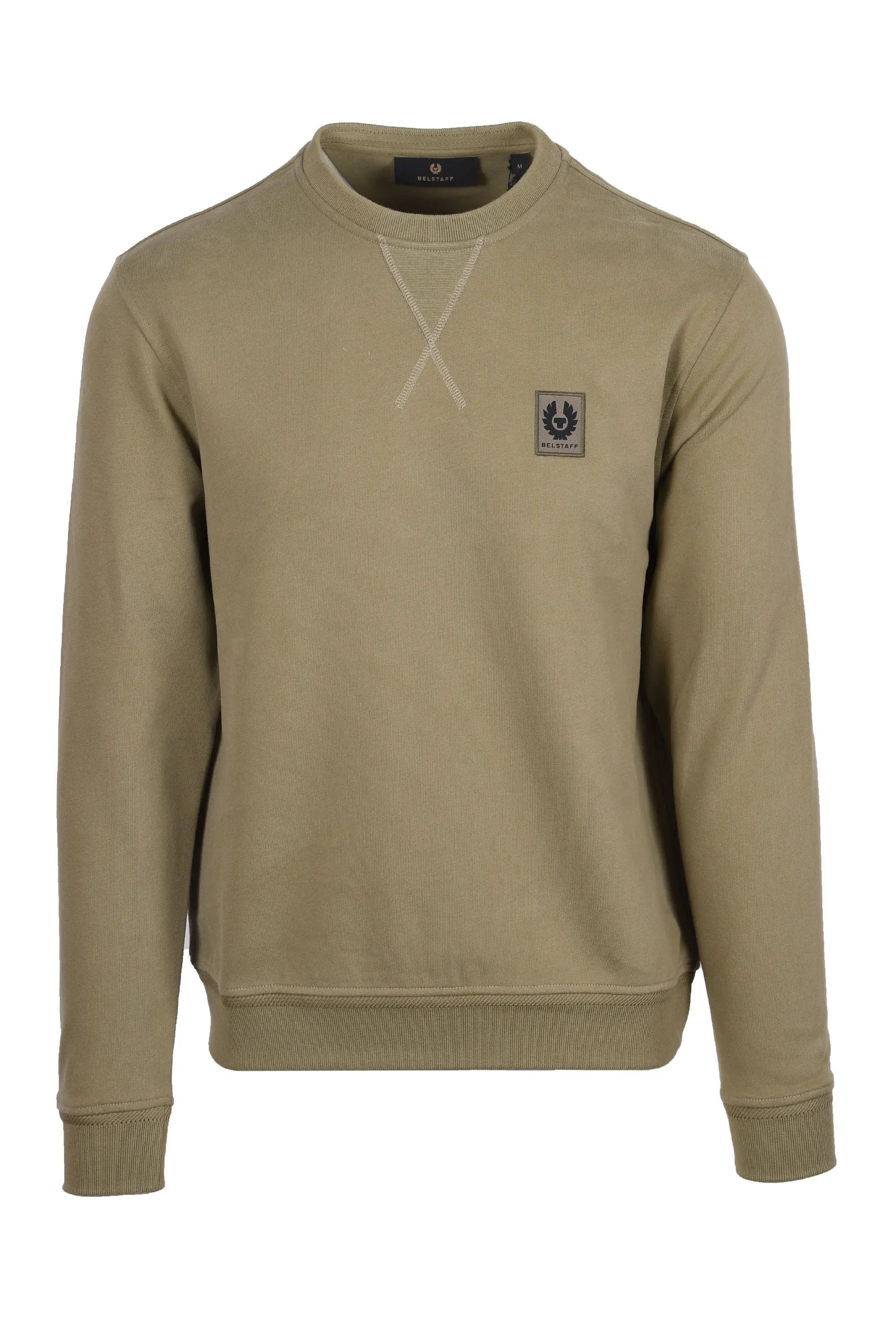BELSTAFF SWEATSHIRT FATIGUE GREEN – Michael Stewart