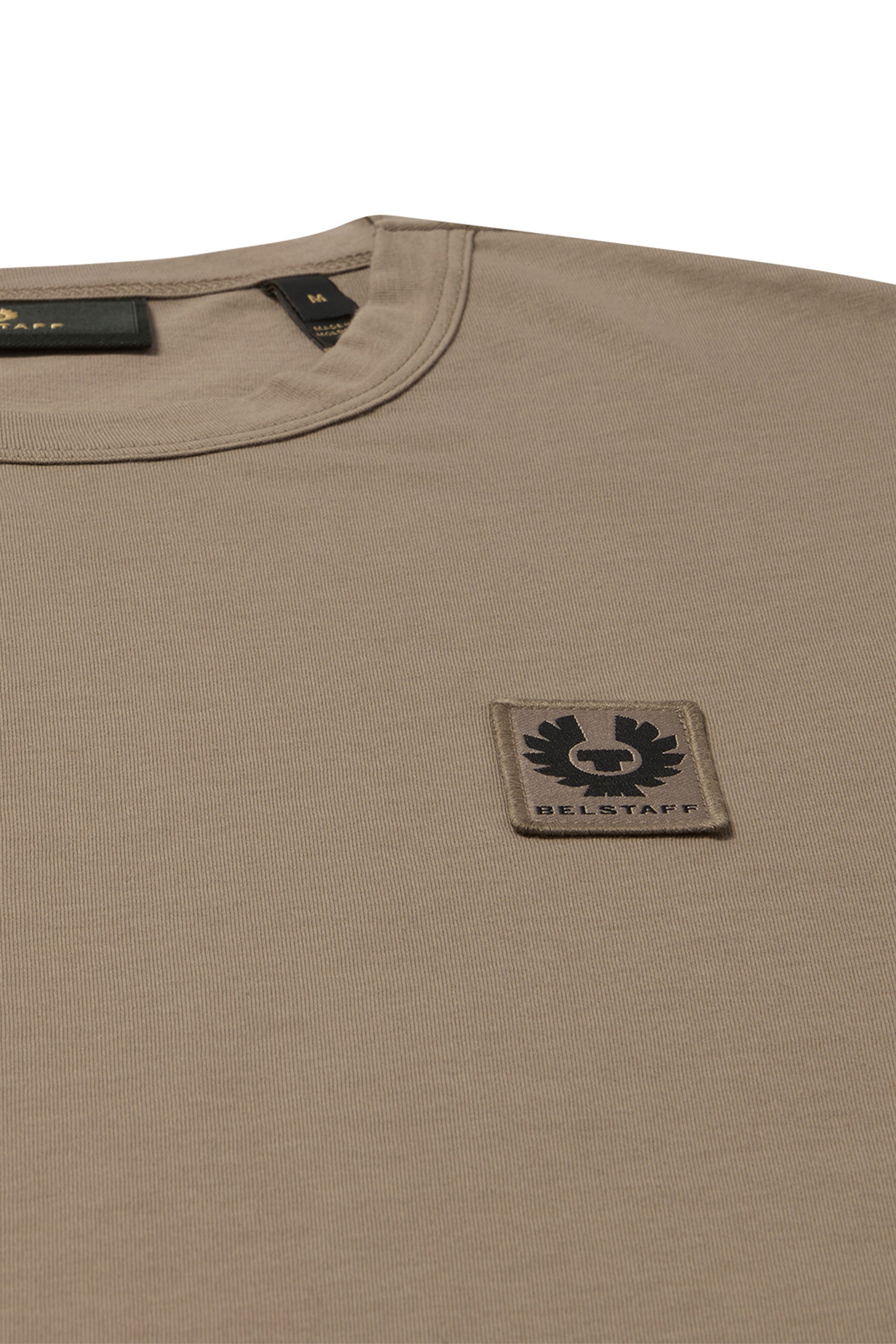 BELSTAFF T-SHIRT DUSTY TAUPE Belstaff Michael Stewart Menswear  T-Shirts