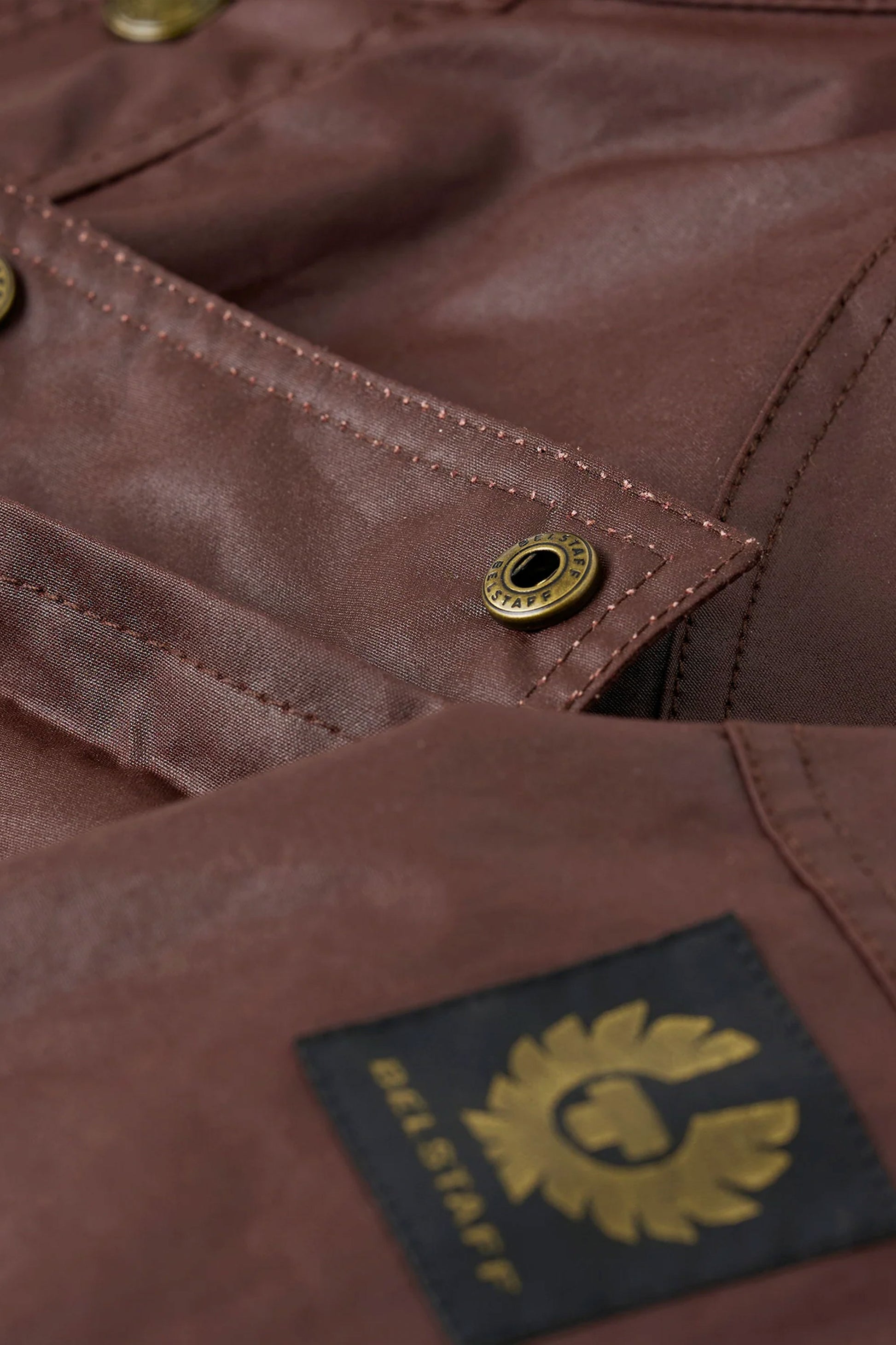 BELSTAFF TRIALMASTER WAXED JACKET OXBLOOD Belstaff Michael Stewart Menswear  Jackets