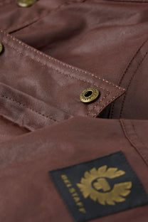 BELSTAFF TRIALMASTER WAXED JACKET OXBLOOD Belstaff Michael Stewart Menswear  Jackets