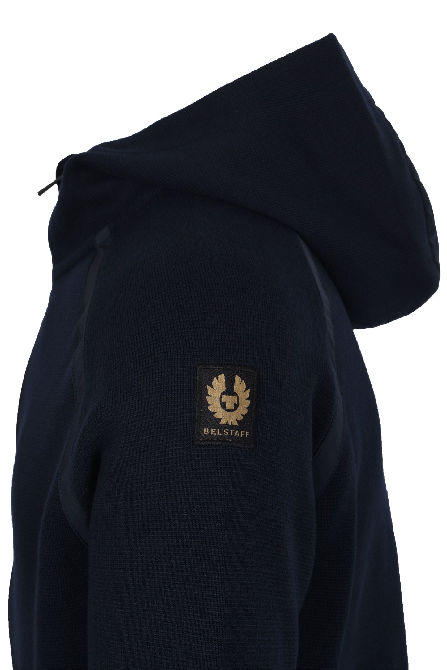 BELSTAFF VEW HOODED FULL ZIP NAVY