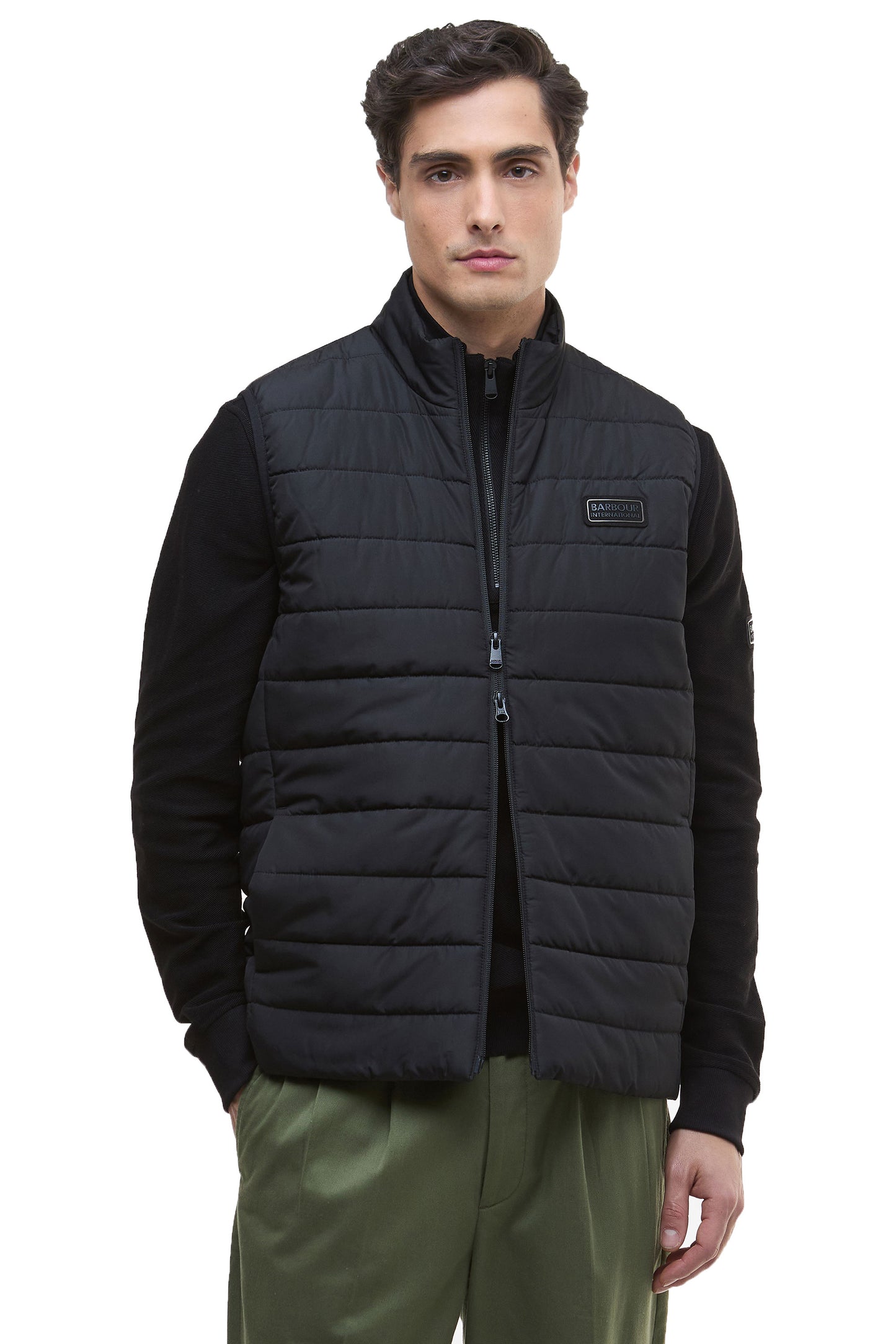 BARBOUR INTERNATIONAL ALDON GILET BLACK