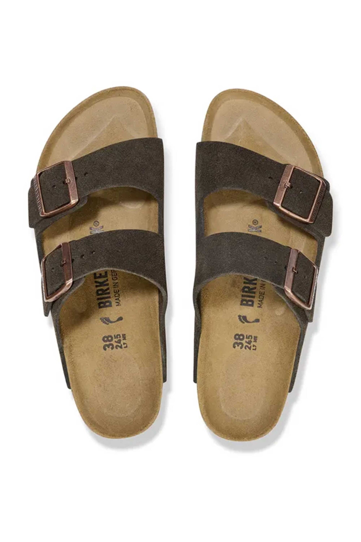 BIRKENSTOCK ARIZONA SANDALS MOCCA Birkenstock Michael Stewart Menswear  Casual Shoes